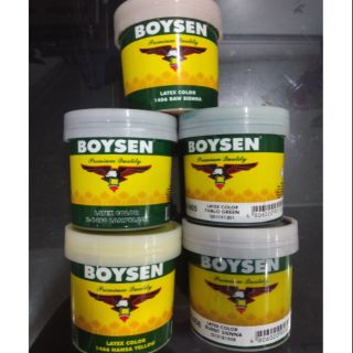 Boysen latex color paint 1/4 Liter (1)