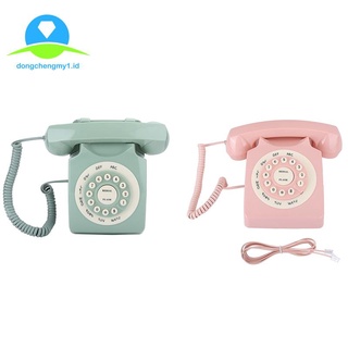 Retro Phone 80's Phone/Landline Phone/Hotel Corded Phone Pink
