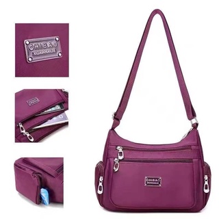 PU Leather Sling bag For Woman Shoulder Bag Cross Body Bag Large Capacity Multi Compartment Bag