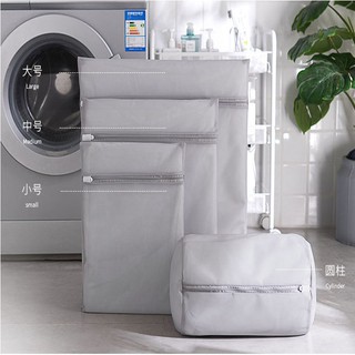 1PC Gray Laundry Bags For Washing Machines Mesh Bra Underwear Bag For Clothes Aid Laundry Saver Bra Washing Lingerie Protecting