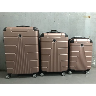 503# 3in1 20+24+28 Double zipper Traveling luggage troly COD