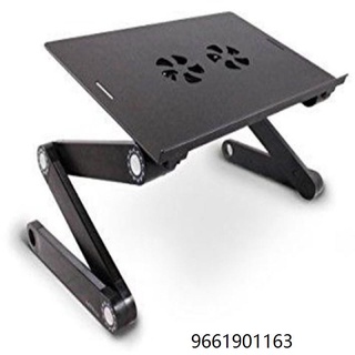 [JUDA]T8 Multi-functional and Foldable Laptop Table (Black)#cod