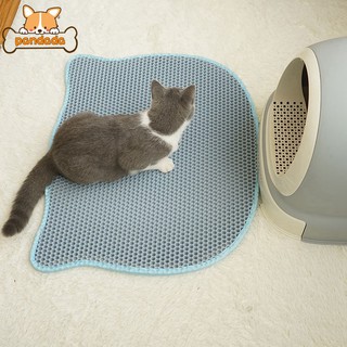 Pet Cat Litter Box Nest Cage Double Layer Anti Splash Cat Litter Mat Bedding Pad (1)