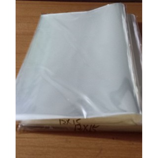 12x15 opp plastic with adhesive 100pcs/pack