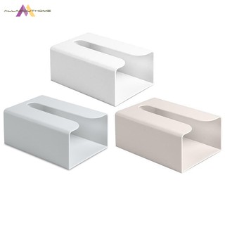 Toilet Kitchen Tissue Box Paper Holder Portable Wall Mounted Storage Organizer Case (2)