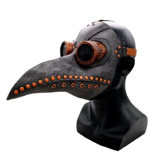 Plague Doctor Mask Long Nose Bird Beak Steampunk Halloween Costume Props Mask (4)