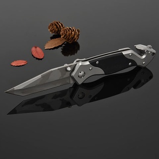 ✁Outdoor knife folding knife multifunctional pocket knife self-defense knife wild survival knife Swi