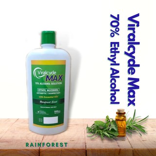 Viralcyde Max Ethyl Alcohol (Rainforest Scent, 500ml)