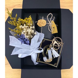 [RESINX] Agape Gift set - Resin keychain & Dried Flower ALL OCCASION