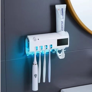 CC@1074 Toothbrush sterilizer UV Light Sterilizer Toothbrush Holder Cleaner Automatic Toothpaste