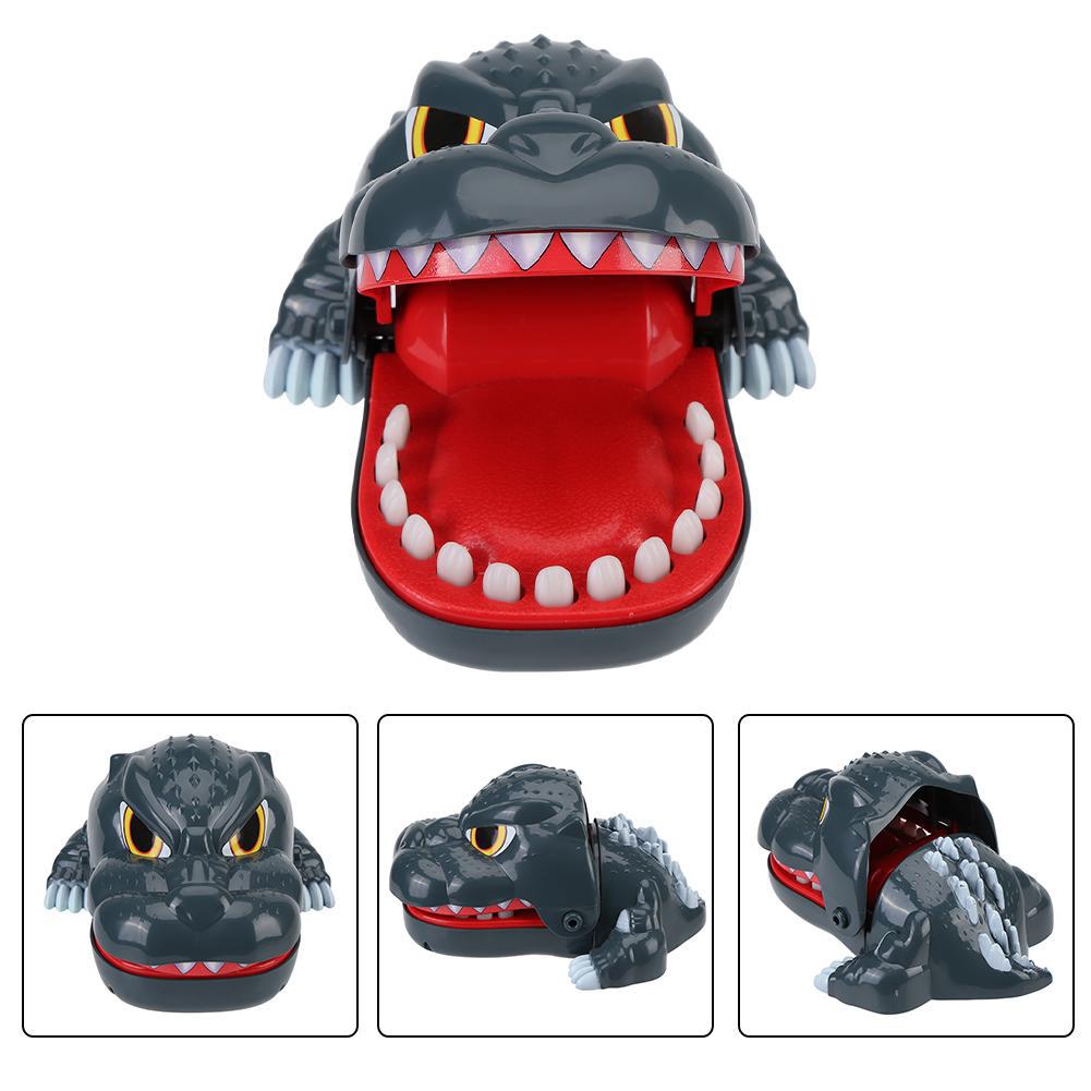 Funny Finger Novelty Toy Toys Trick Bite Mouth Game Dinosaur