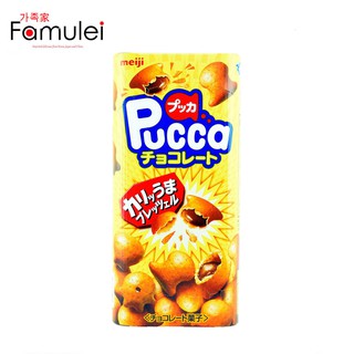 Meiji Pucca Chocolate Biscuits 43g