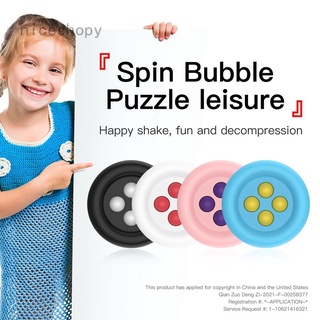Niceshpy Fidget Spinner toy, simple bubble spinner toy, manual spinner, children's decompression