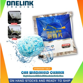 Car Window Cleaner Windshield Cleaning Effervescent Solid Tablet Mirror Glass Washer Multifunctional