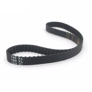 XL Timing Belt 180/182/184/186/188/190/192/194/196/198XL 10mm Width Tooth Belt XL Black Rubber Pulley Belt