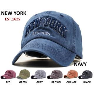Baseball cap : NEW YORK - Embroidered hip hop snapback adjustable – Topi Baseball