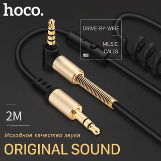 HOCO 3.5mm Aux Audio Cable + mic for apple earpiece iPhone xr xs max 6 7 8 plus earphone s8