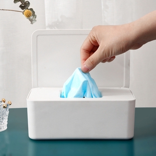Portable Desktop Plastic Face Mask Storage Tissue Box Dust-proof Pollution-proof Security Mask Holder Container Accessories
