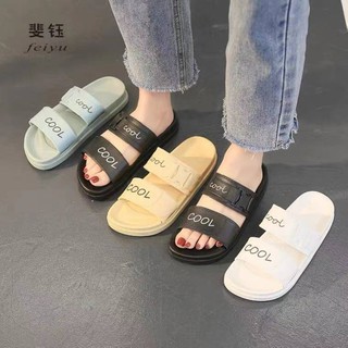 NEW summer two strap rubber slippers women shoes COOL (2)