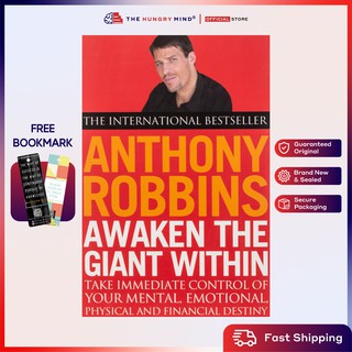 Awaken the Giant Within by Anthony Robbins (Original English Book With Freebie) Self Help Book (1)