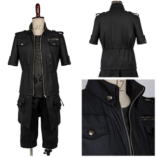 In Stock Hot Anime FF XV FF15 Noctis Lucis Caelum Noct Cosplay Costume Jacket Coat Outfit Men Halooween Carnival Costumes