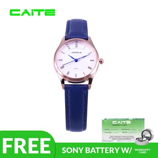 CAITE Watch Unisex Minimalist/Trend Leather Strap Couple Watches Fashion Shockproof Watch for ( C-33