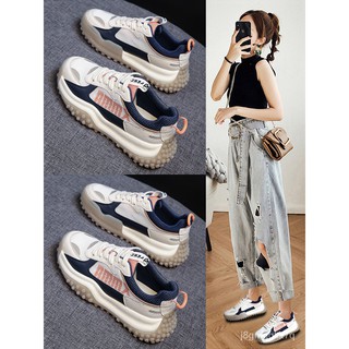 Dad Shoes Women2021New Summer Thin Women's Breathable Mesh Shoes Popular Shoes All-Match Casual Snea (1)