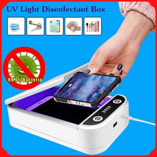 Multifunctional UV Disinfection Box Phone Cleaner UV Light Sterilizer Box Disinfectant Machine