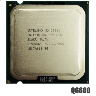 Intel Core 2 Quad Q6600 2.4 GHz Quad-Core CPU Processor 8M 95W 1066 LGA 775 cpu
