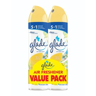 Glade Air Freshener Lemon Twin