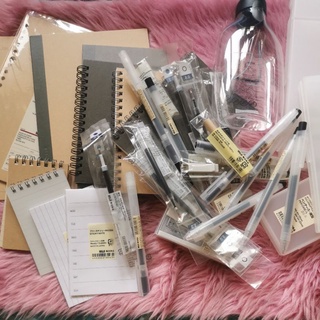 Assorted Muji Pens and other stationaries