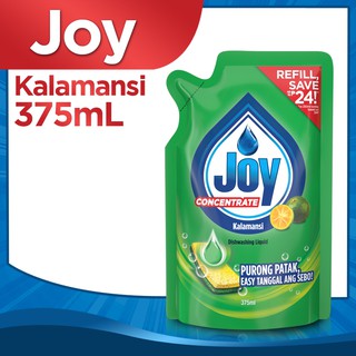 Joy Dishwashing Liquid Kalamansi Refill 355mL (3)