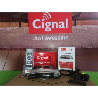 Cignal Prepaid Hd Box Only With 1000 load for 2months