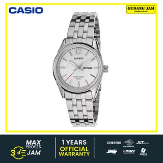 Casio Analog Ladies Watches LTP-1335D-7AVDF LTP-1335D LTP 1335D 7AVDF LTP1335D Stainless Silver Pa4N