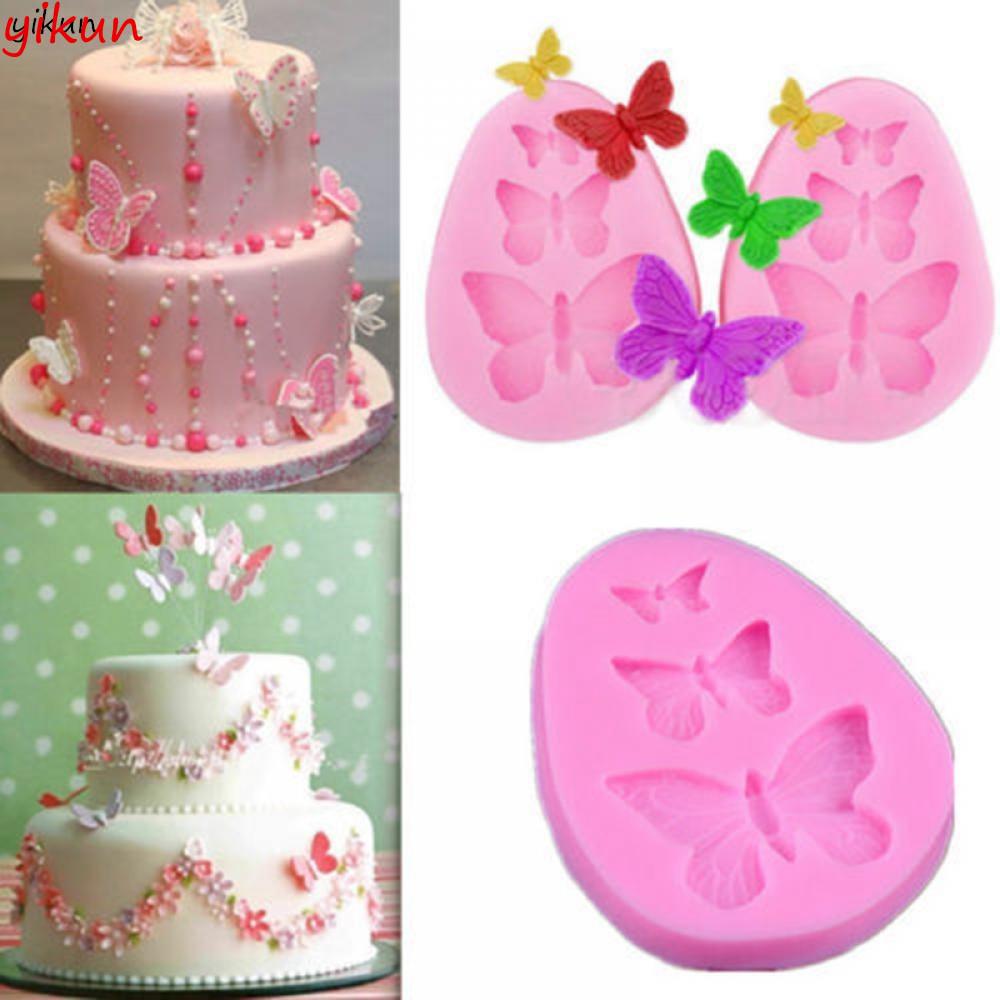 Chocolate Silicone Cake Mould Butterfly Shaped Baking Mold