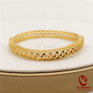 LS jewelry 24K Bangkok Gold Plated Bangle Jewelry B1240