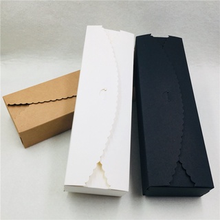 Package, tool20 pcs 23*7*4cm Brown white black Carton Kraft Box Wedding Gift Candy Boxes Soap Packag