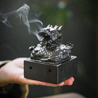 The Smoked Incense Burner Ceramic Plate Incense Burner Dragon Incense Sandalwood