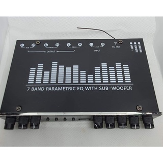 PROFESSIONAL PARAMETRIC GRAPHIC EQUALIZER with BLUETOOTH