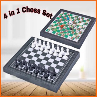 4 in 1 Chess Set Snake Ladder