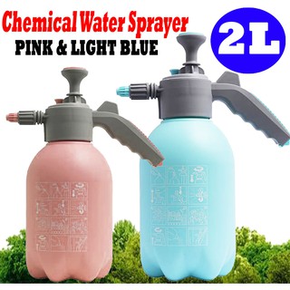 2 Liter Chemical Water Sprayer Portable Pressure Garden Spray Bottle