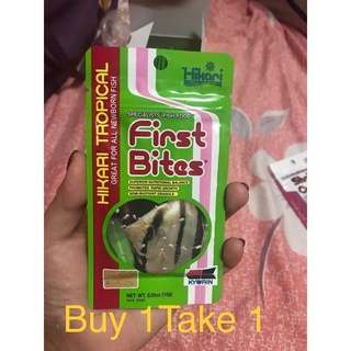 Hikari First Bites Fish Food - 10g Buy 1 Take 1dog pets pet food