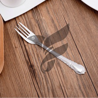 ★YINGFA★(COD)12Pcs stainless steel spoon and fork/spoon and fork/spoon/fork/stainless steel spoon a
