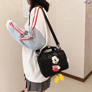 OW Disney Mickey Messenger Bag Cute All-match Shoulder Bag Coin Purse Girls Bag Travel Bag