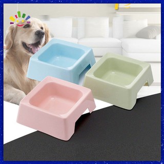 Pet bowl pet cat dog bowl cute plastic water food feeder cat and dog bowl