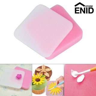 Enid 2Pcs Foam Fondant Drying Sponge Pad Flower Shaping Mat Decorative Modeling Tool