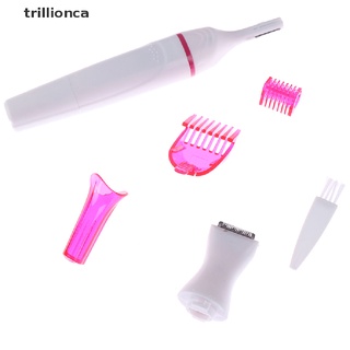 [trillionca] 5in1 Waterproof Trimmer Female Wet Dry Shaver Epilator Rechargeable Hair Clipper [trillionca]