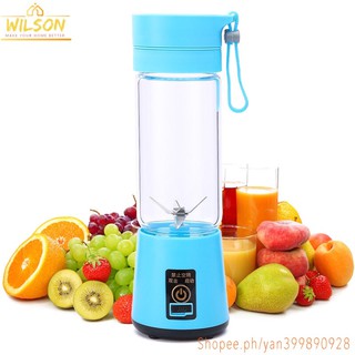 ❡Juicer Mini USB Rechargeable Portable Electric Fruit Juicers Extractor Blender Mixer TV088