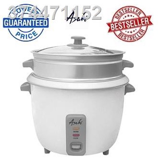 ♦﹊Asahi RC-10 Rice Cooker 1.8 Liters With Steamer 10 Cups