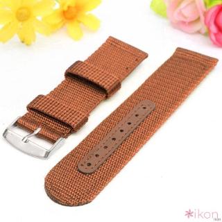 Fashion Military Nylon Fabric Canva Wrist Watch Band Strap (7)